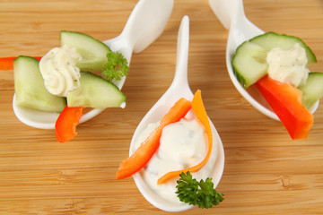 Gemüse Snack