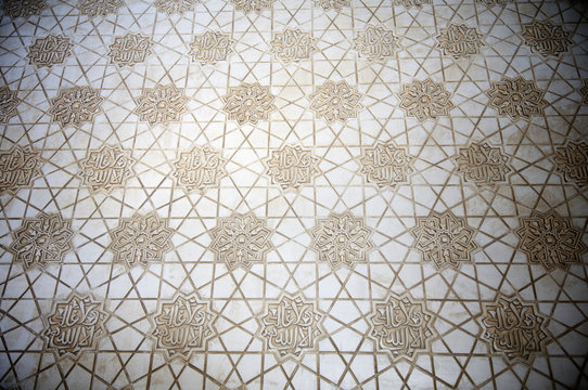 arabic background in Alhambra