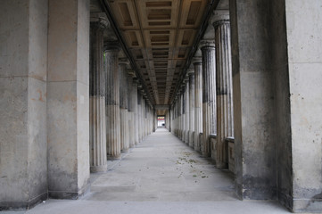 Kolonnaden, Alte Nationalgalerie, Berlin, Deutschland