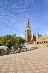 Place d'Espagne à Séville