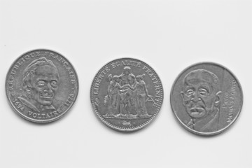 Monnaies de cinq francs