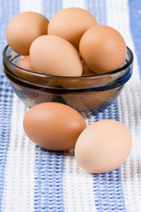 brown eggs