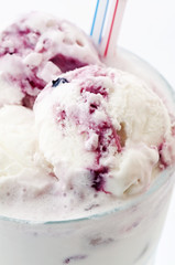Kirsch Milchshake