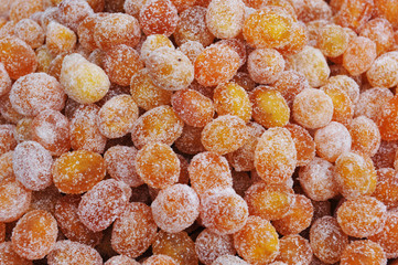 kumquat candies fruits