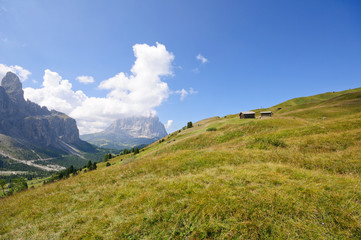 Gardena pass - Dolomites, Italy