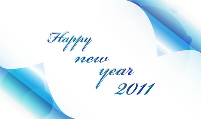 abstract shin 2011 new year background