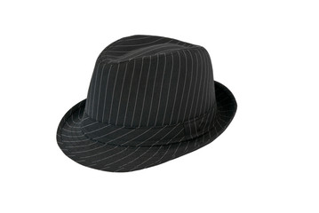 Man's hat isolated on white