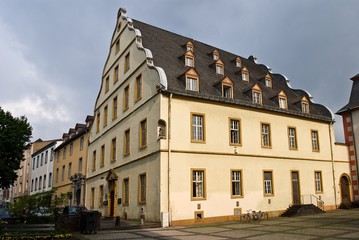 Fototapeta na wymiar old historical building in a town