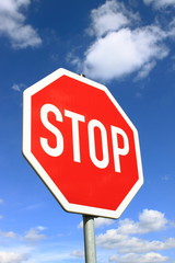 Stopschild in Deutschland