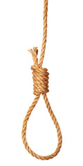 noose isolated on white