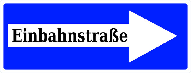 Einbahnstraße