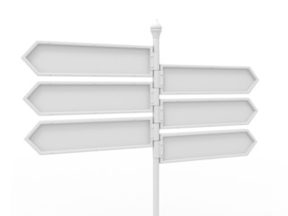 Obraz premium Empty boards. Solution