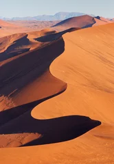 Zelfklevend Fotobehang Wüste Namib von oben © Markus