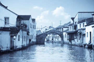 chinese water village