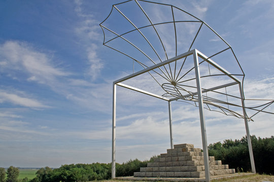 Lilienthal-Denkmal bei Derwitz im Havelland