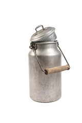 old milk can