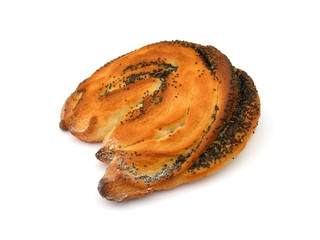 Cake with poppy seeds.