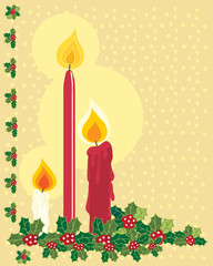 christmas candles