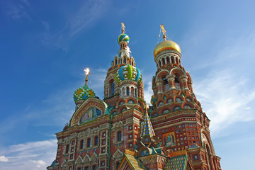 Fototapeta na wymiar Church in Russia