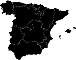 Obraz premium Spanien Vektor