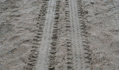 car tracks