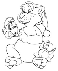 Bär, Winterschlaf, Grizzly, Braunbär, Wecker, Winter