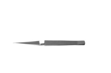 Tweezers isolated on white