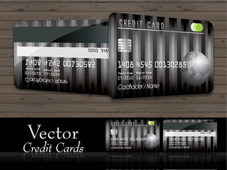 vector credit cards