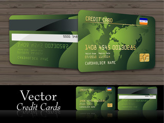 vector credit cards