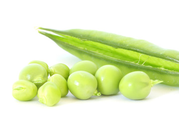Green pea in stuffed pod