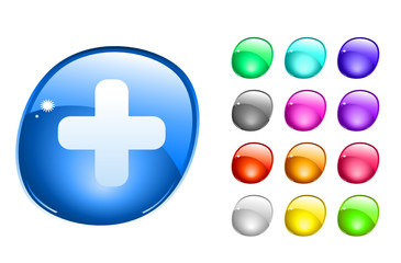 Fototapeta premium Buttons for web