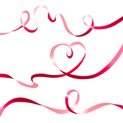 Set of different vector ribbons