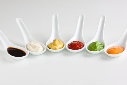 collection of sauces