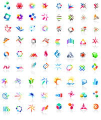 72 different colorful vector icons (part2)