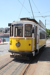 Fototapeta na wymiar Tramway Porto