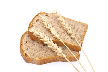 Sliced bread with ears