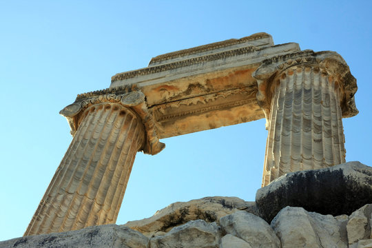 The Temple of Apollo in antique city of Didyma, Aydin