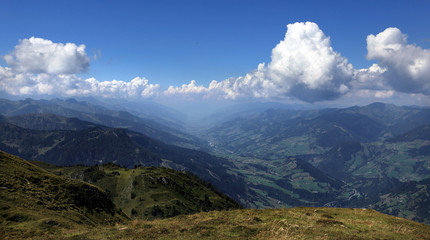 Fototapeta na wymiar Salzachtal - Salzach valley