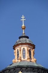 clocher et coupole,Melk