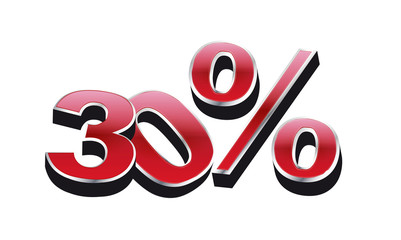Rabatt 3D - 30%