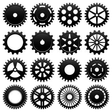 Machine Gear Wheel Cogwheel