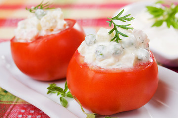 Stuffed tomato