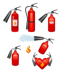 Fototapeta premium Fire extinguisher