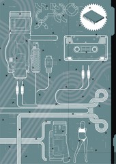 Digital video camera design template.