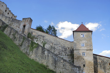 Fototapeta na wymiar Castle wall