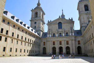 Obraz premium El Escorial, Court of the Kings