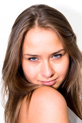 portrait of young attractive woman