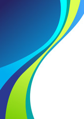 Abstract wavy background