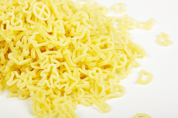 Close-up of italian pasta
