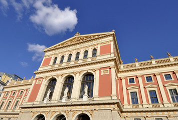 Fototapeta na wymiar Musikverein w Wiedniu
